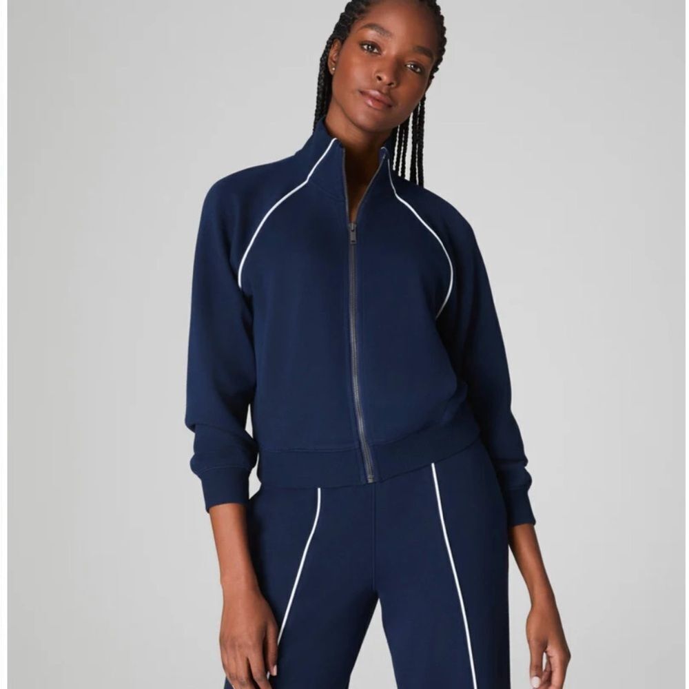 SPANX Navy Blue Jacket